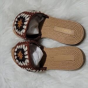 Bamboo "Athena" Braided Sole Shoe